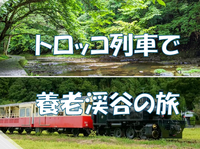 ～夏旅～トロッコ列車に乗って養老渓谷へ行こう♪