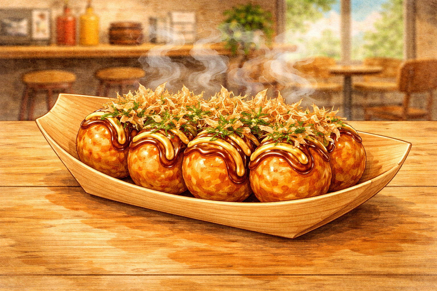 4/8(水) 【夜活】たこ焼き食べに行きませんか🐙🌃