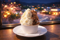 🌙火曜日のよる！ゆるっとおしゃべり夜カフェ🍨
アイス食べに行きませんか〜？✨