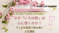 なぜ「いろは歌」は心に響くのか?ブッダの智慧で読み解く人生講座🌸