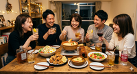 高円寺⭐プロ料理人の食べ飲み放題✨女性主催⭐女性の参加歓迎✨30〜40代メイン(社会人サークル運営)