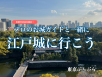 年間700名をガイドするプロのお城ガイドと一緒に『江戸城』に行こう！