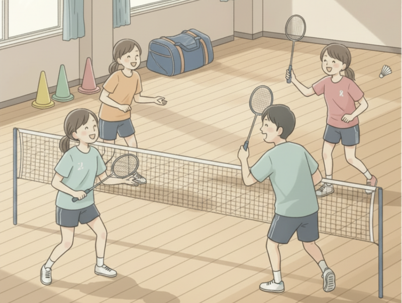 【先着6名ワンコイン！】気軽に参加！春のみんなのスポーツDAY（バドミントン） in 鶴見