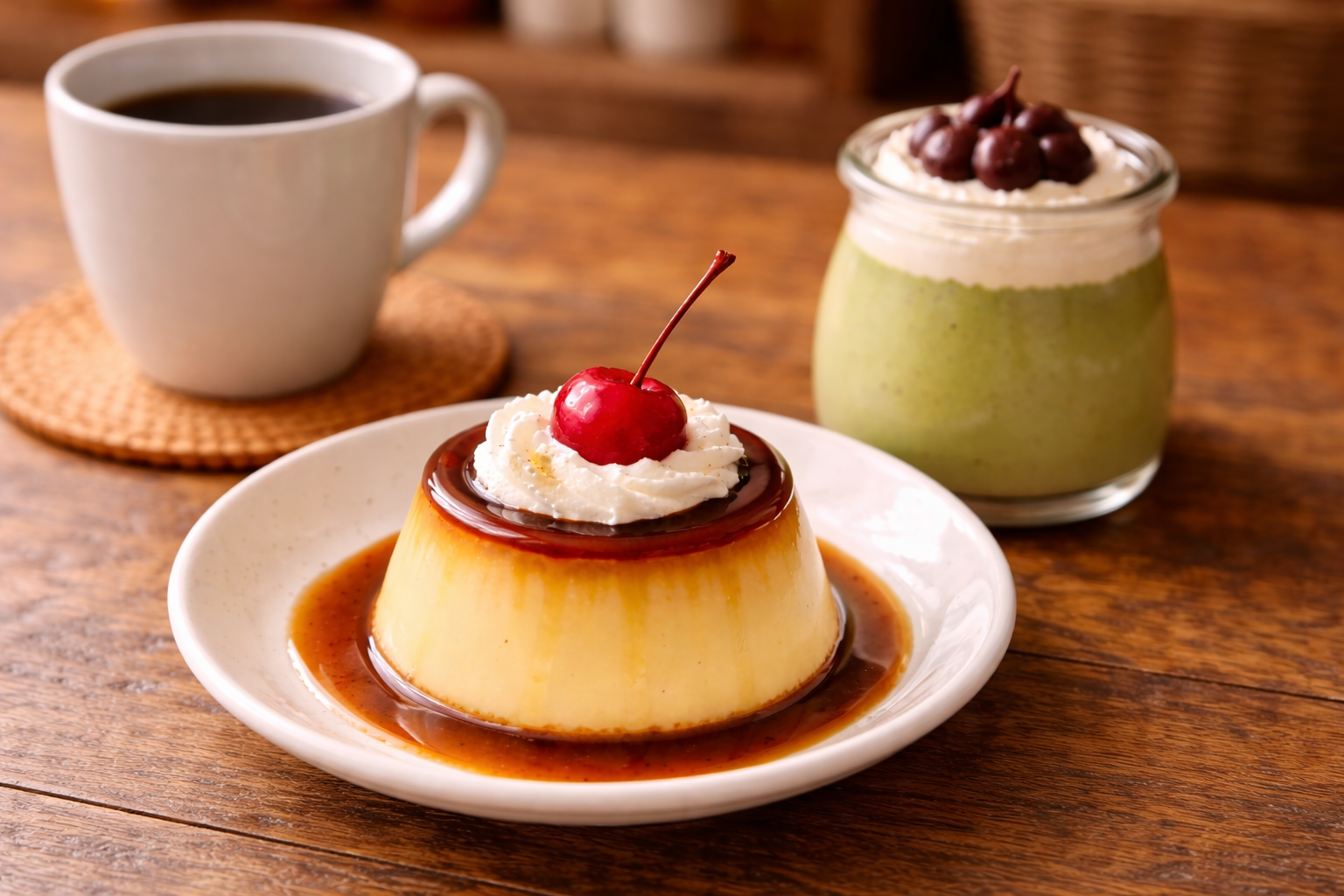 少人数｜ゆる夜カフェ（今回はプリン）🍮