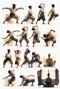 CMBトレーニング
　― 武の静、野性の動、触れ合いの即興 ―