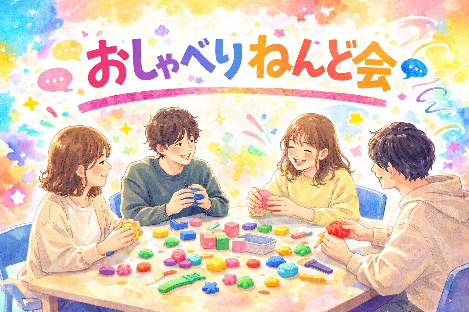 ✨🎨おしゃべり ねんど会🎨✨