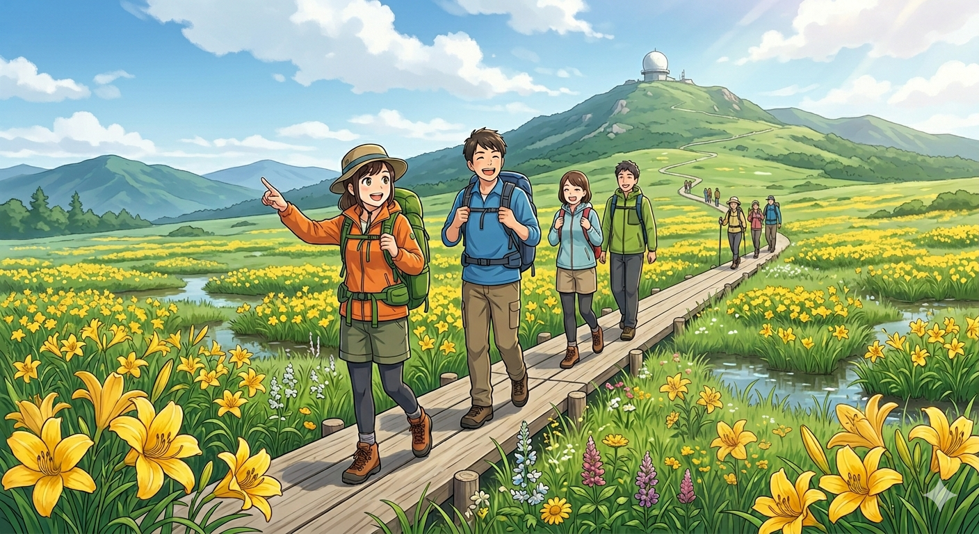 夏の高原ハイキング✨涼を求めて霧ヶ峰へ！