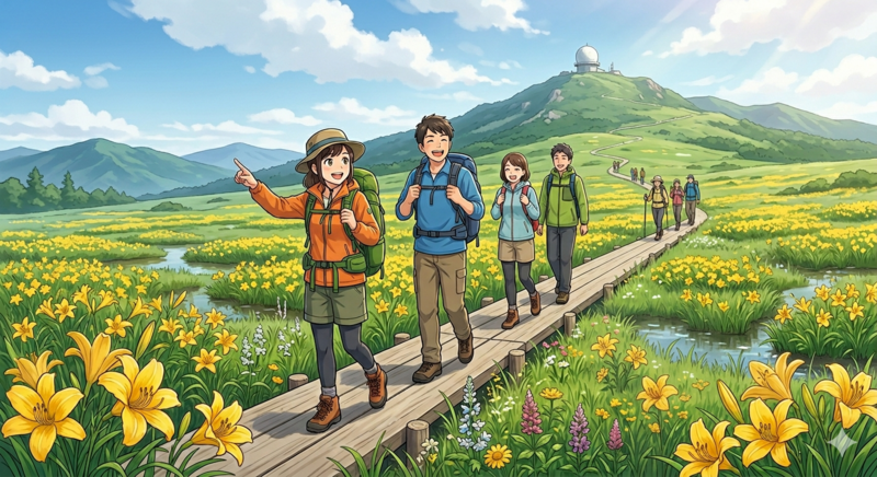 夏の高原ハイキング✨涼を求めて霧ヶ峰へ！