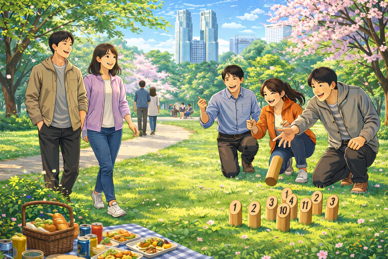 朝活☀️🌳新宿中央公園さんぽ✖️ピクニック🧺【25-36歳1人参加限定】途中参加退出OK❗️
