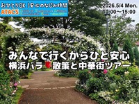 初参加歓迎🌹指定席列車で行く横浜バラ散策と中華街