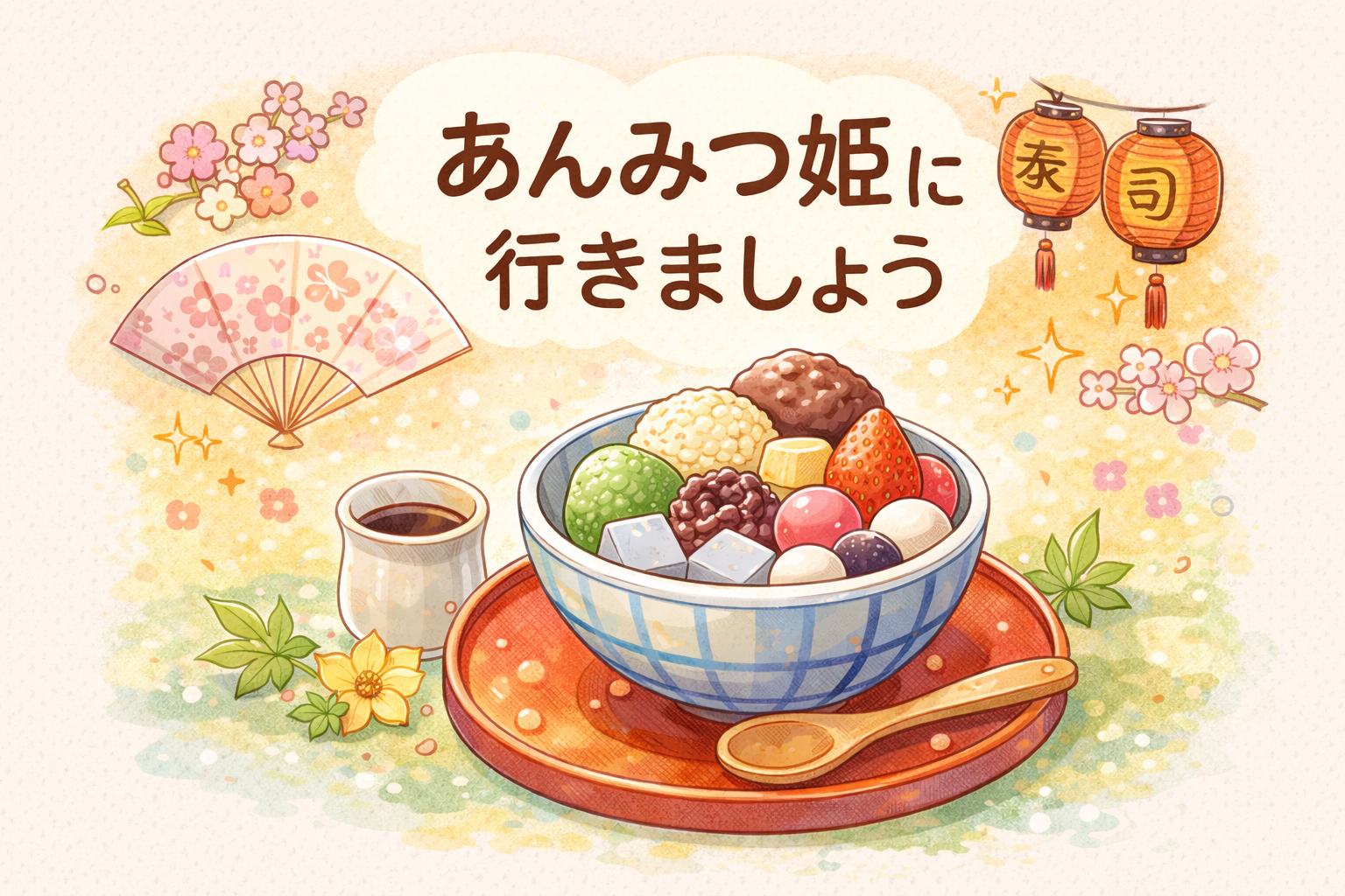 【5/24or5/27】福岡名物・あんみつ姫に行きましょう💃✨️