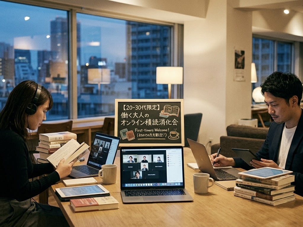 【20-30代限定】働く大人のオンライン積読消化会