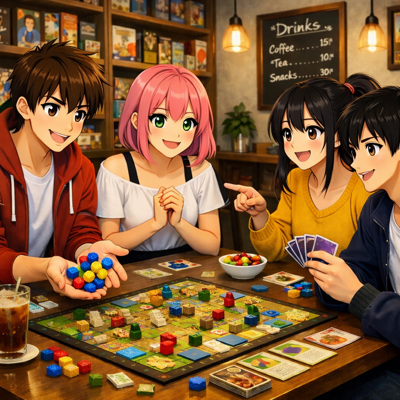 ✨️👾🎲4月29日(水🎌)19時半〜大須のボードゲームカフェに行こうの会👾✨️🎲