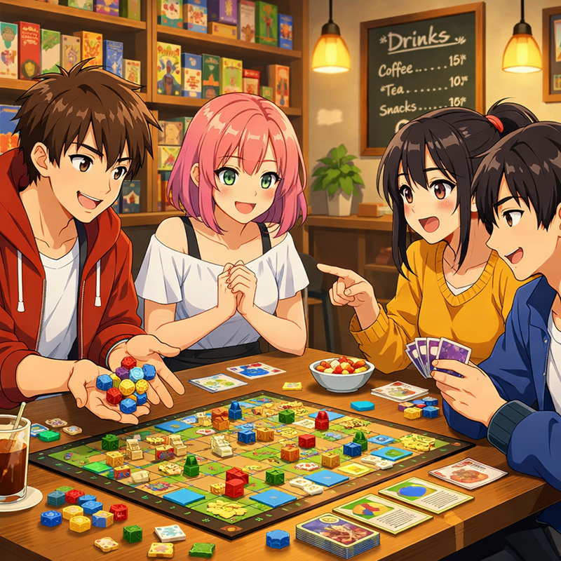 ✨️👾🎲4月29日(水🎌)19時半〜大須のボードゲームカフェに行こうの会👾✨️🎲