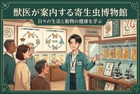 🪱獣医が案内する寄生虫博物館🦟