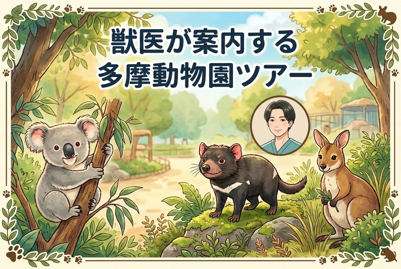 🐯獣医が案内する多摩動物園ツアー🦁