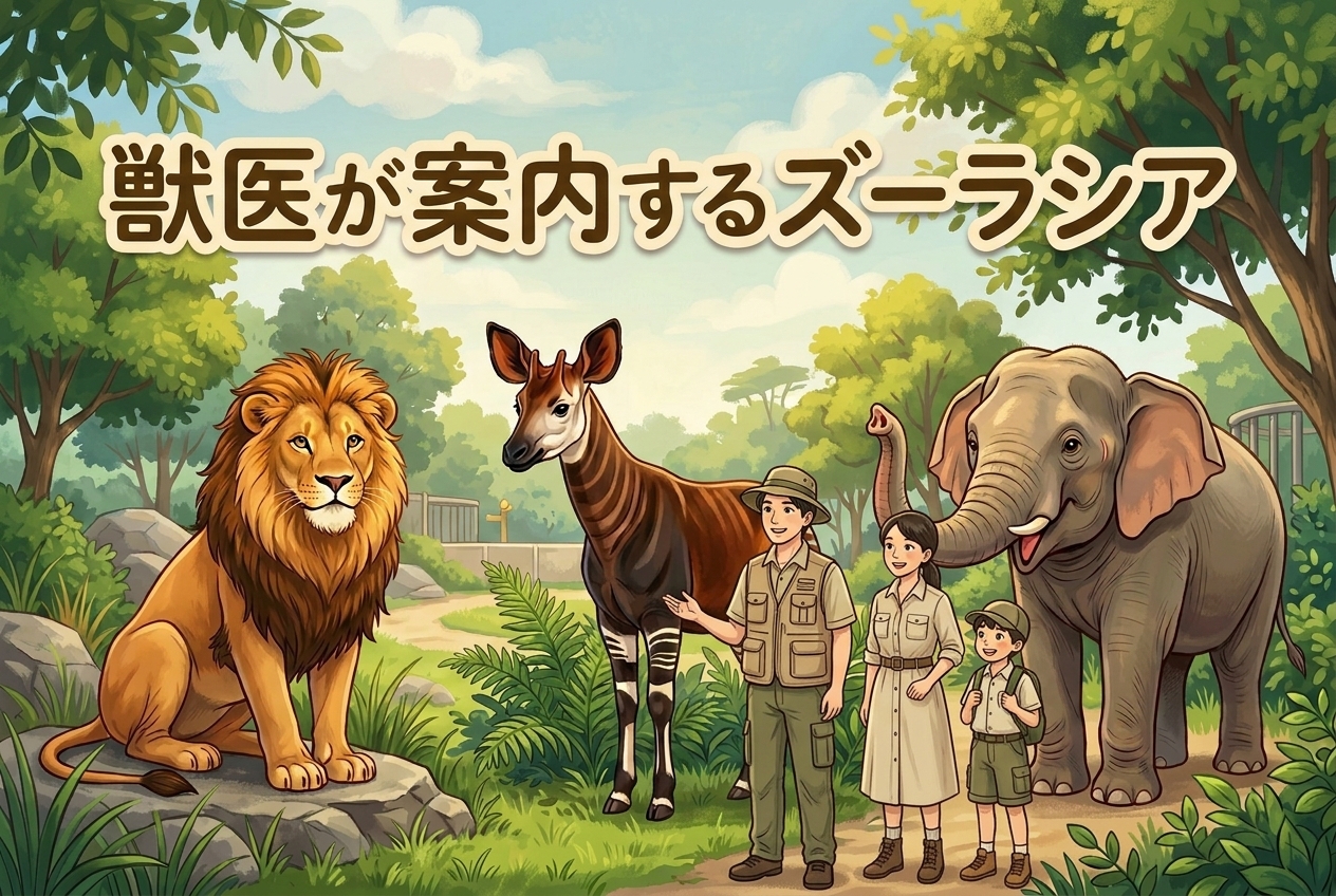 🐻‍❄️獣医が案内するズーラシア🦁