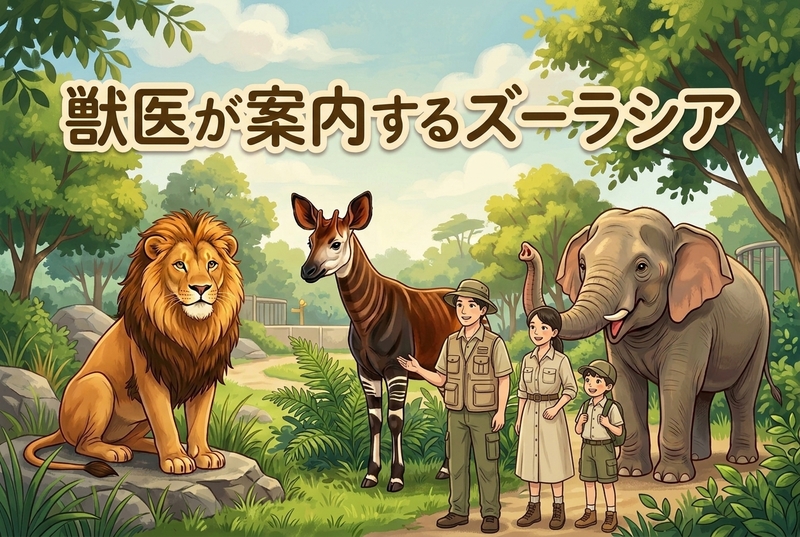🐻‍❄️獣医が案内するズーラシア🦁