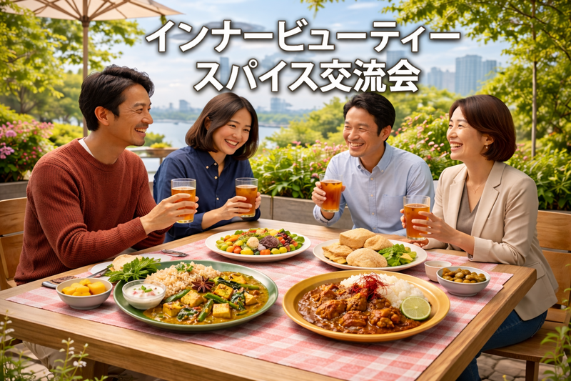 食べるエステ！美肌と代謝を整える「スパイスカレー」交流会