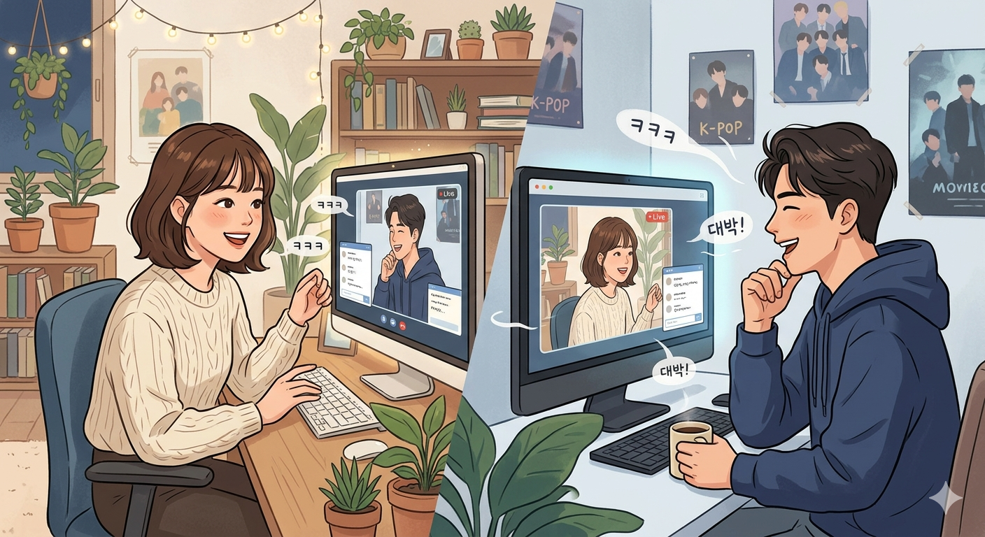 【4/25(土)オンライン開催💻】韓国人と1対1！初心者歓迎・韓国語リアル対話体験会🇰🇷学びも交流も手に入る