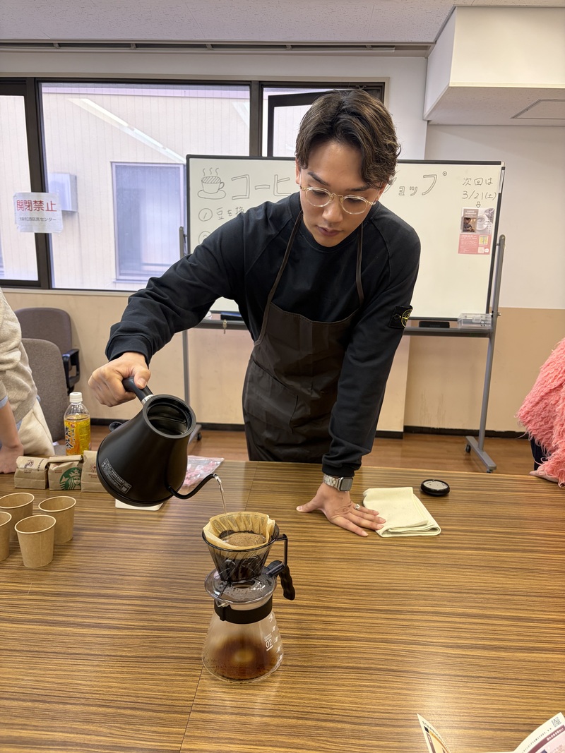 5/23（土）コーヒー飲み比べ&簡単な淹れ方ワークショップ☕️