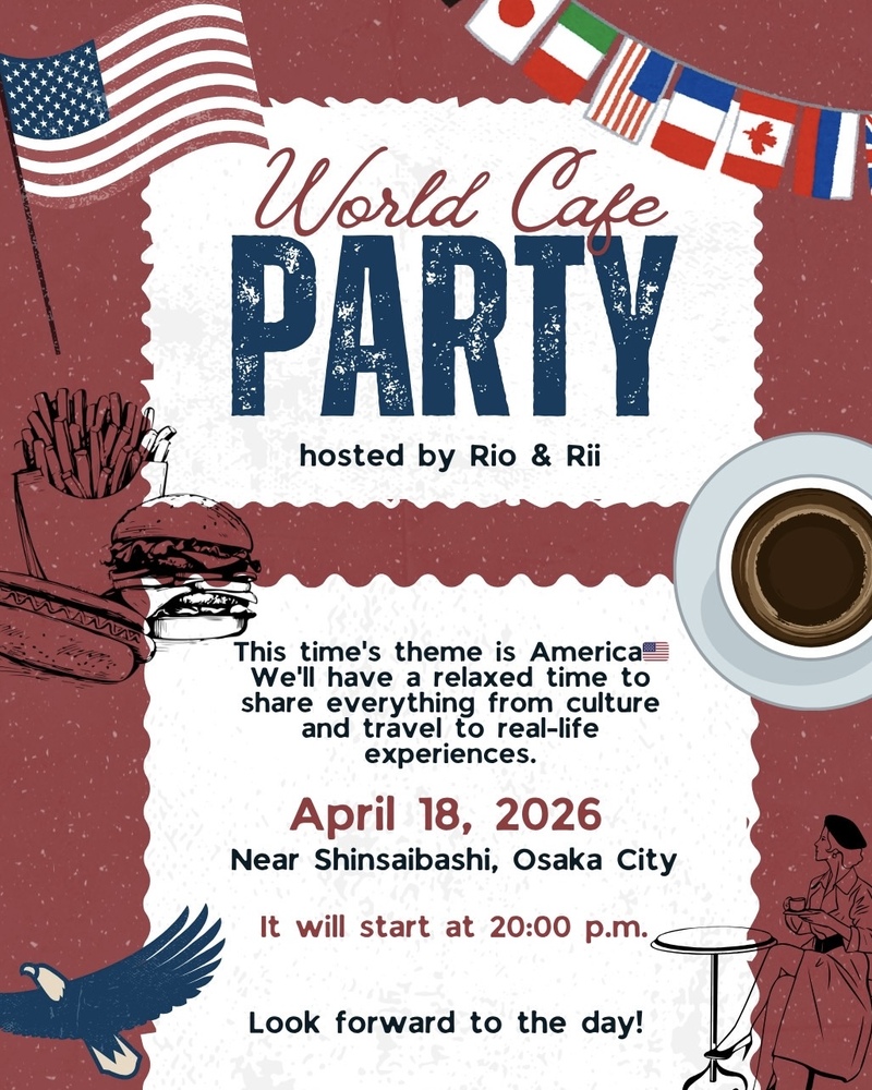 🌏World Cafe in Osaka☕️