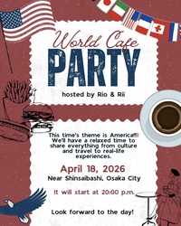 🌏World Cafe in Osaka☕️