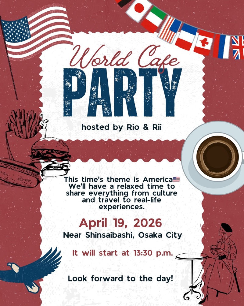 🌏World Cafe in Osaka☕️