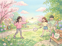 朝活×バドミントン🏸大阪市内の公園でゆるっと♪【20代限定】