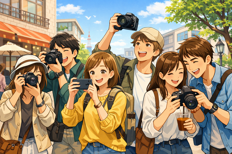 【20・30代限定企画！】4/19 （日）カメラ片手に街さんぽ📸🌿フォトウォーク開催！✨