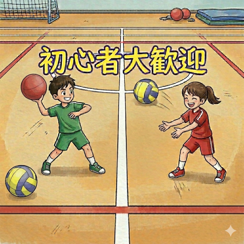 【女性主催】運動不足さん＆初心者もOK！エンジョイ✨ドッジボール・初開催🤾‍♀️