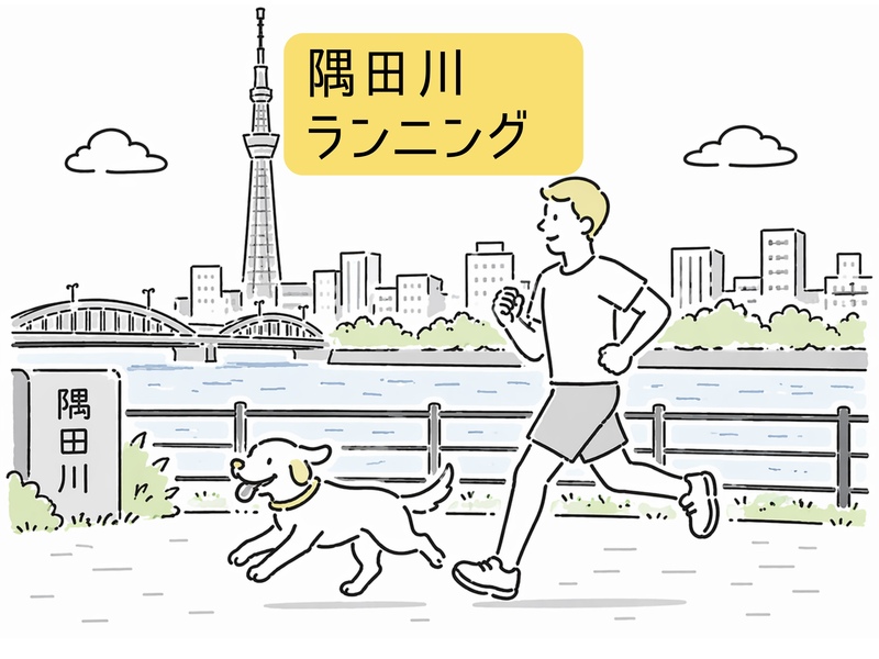 【初心者さん大歓迎】ゆっくり隅田川ラン🏃‍♂️🌿
