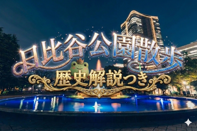 【男女共催】徹底解説！日比谷公園の歴史【解説付き】