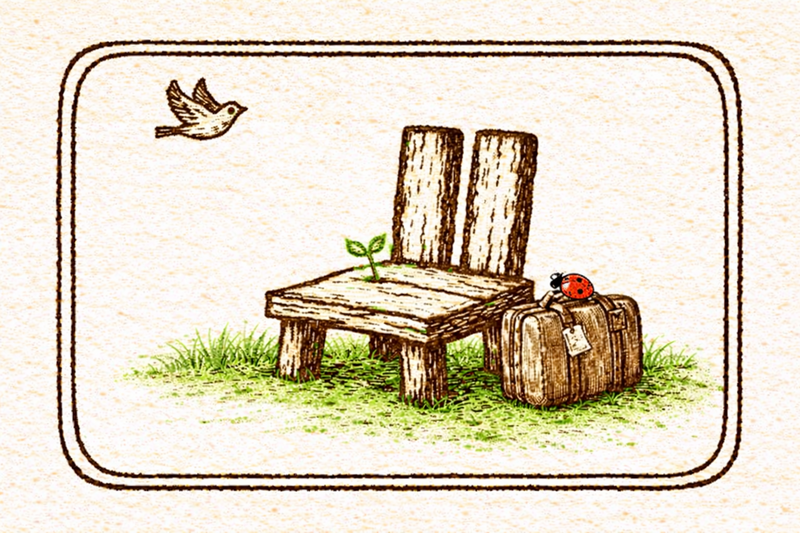  どうぞの椅子｜東京駅・朝の小さな旅🪑
