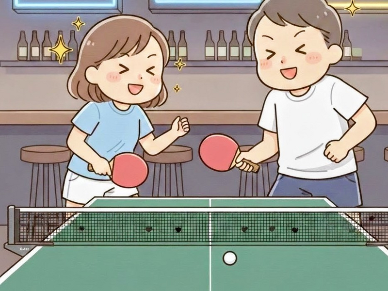 普段着でゆる～く卓球🏓✨【平成生まれ】