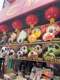 本日限定企画！デザート食べ歩き　お散歩会 中華街　楽しい美味しいもの多数　屋台や出店多数　港の丘公園でバラも綺麗に