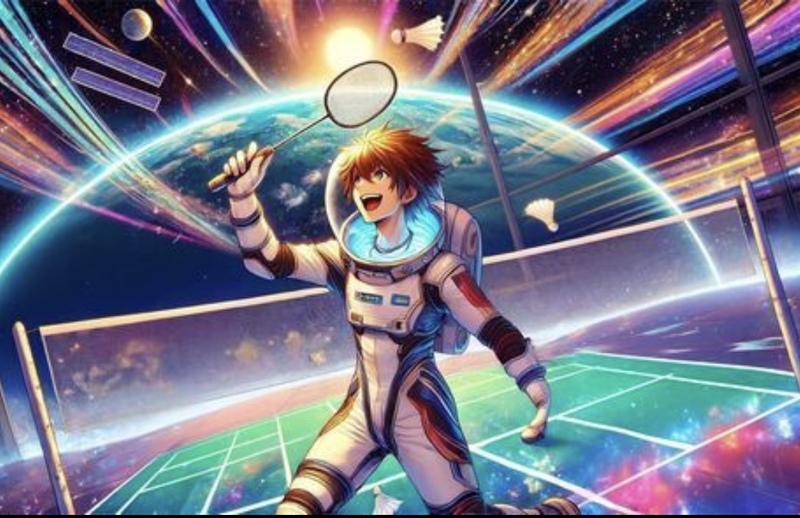 体は動かしたいと思ってるけど、、！人向け　公園バドミントン🏸