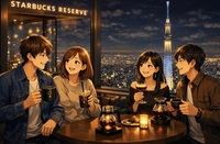  \ 女性主催 / ソラマチ30F★スタバリザーブ体験会★ ～日本一高い夜景カフェで贅沢コーヒータイム～