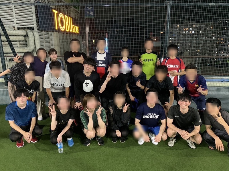 ⚽️4/29(水)17:00～19:00 @新宿 男女mix 初心者歓迎！