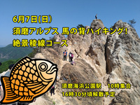 【6/7(土)兵庫・須磨】須磨アルプス 馬の背ハイキング！絶景稜線コースでリフレッシュ✨初心者・一人参加歓迎