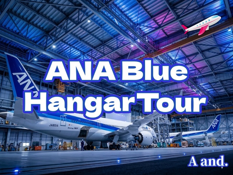 【ANA Blue Hangar Tour★空の安全を守る機体工場見学】