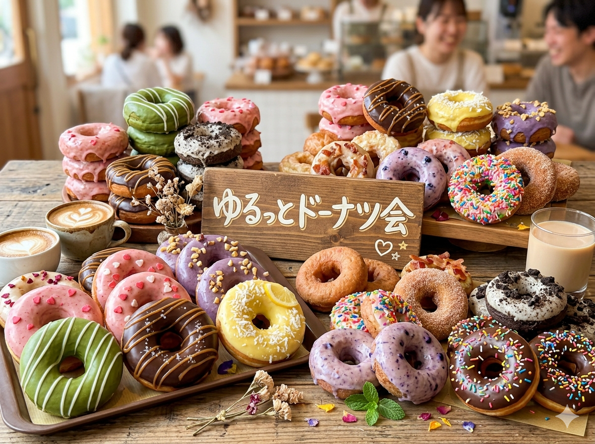 【おやつ時間】GWのご褒美🍩ゆるっとドーナツ会