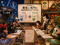 【エンタメは一発屋？】東宝と松竹の決算説明資料を比較しながら読んでみよう