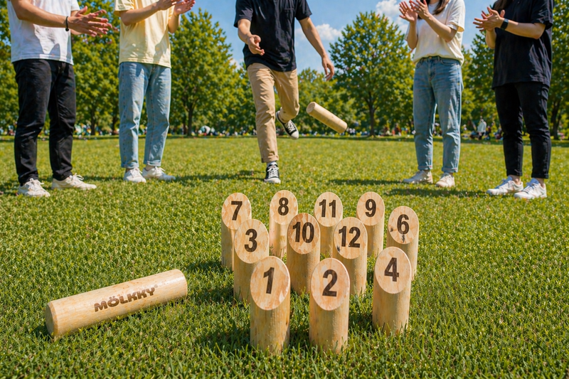 運動苦手OK｜みんなでモルックしよう！