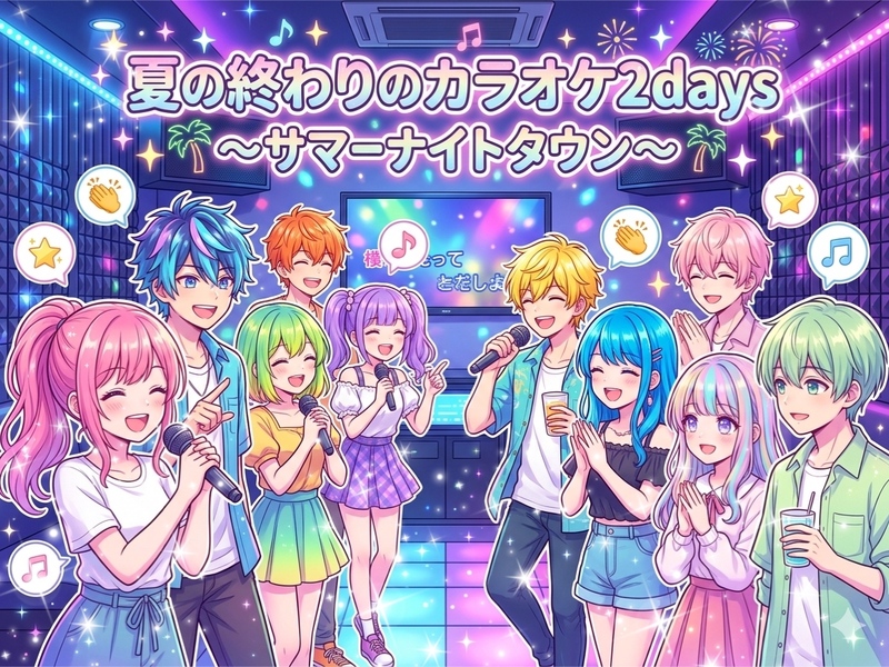 【カラオケにも２daysがあってよくない？！って思った女性主催】神田2days🎤サマーナイトタウン金曜日編☆