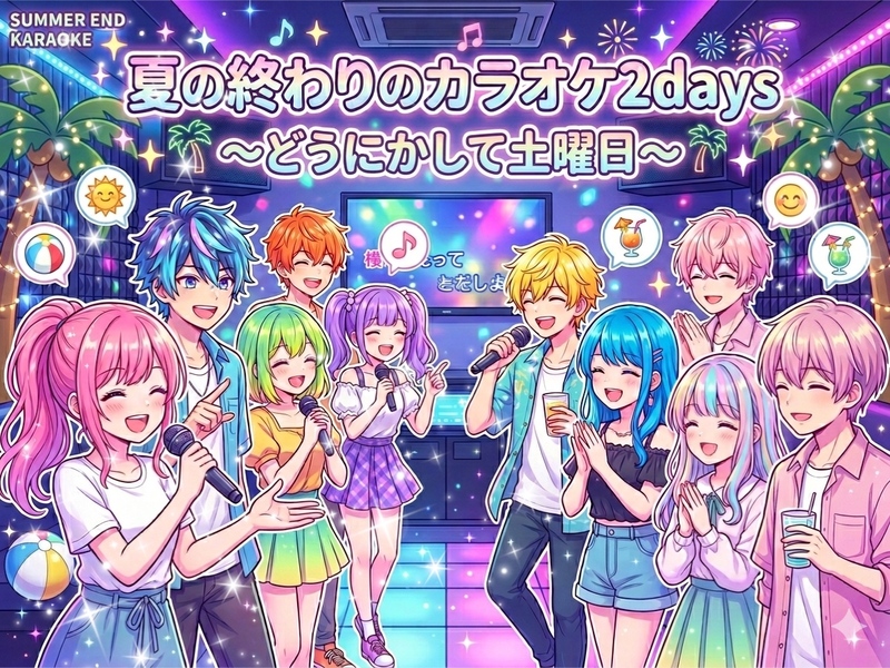 【カラオケにも２daysがあってもいいと思った女性主催】神田2days🎤2Ｄａｙどうにかして土曜日？！土曜日編☆