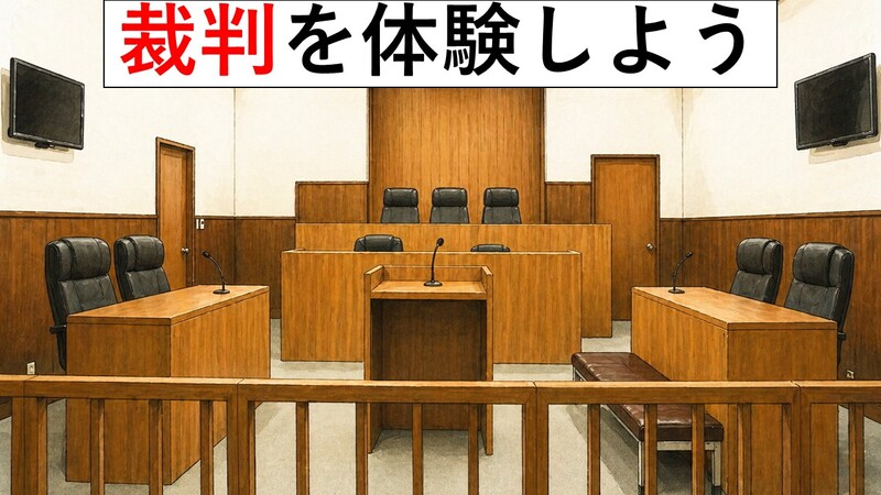 【明治大学】模擬裁判を体験しよう。刑事裁判と市民の役割を学ぶ