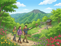 山も滝も楽しむ贅沢ルート！御岳山→大岳山→払沢の滝縦走チャレンジ⛰️