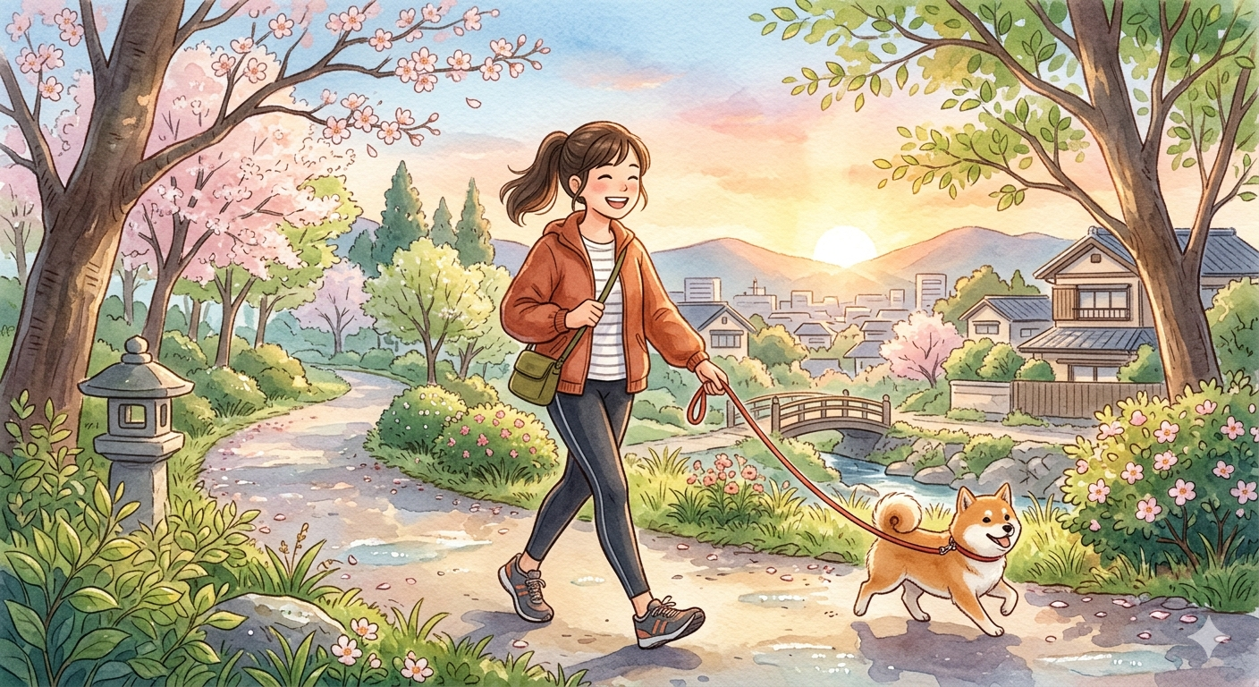 ​── 心地よい風を感じる、朝散歩の会 🌿5/4