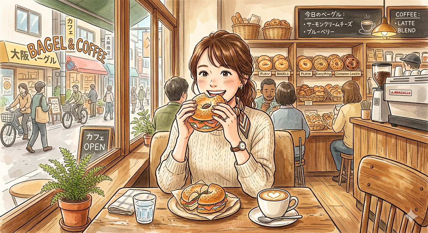 ☀️ 朝からちょっといい時間（少人数・初参加OK）5/6　ベーグル会🥯